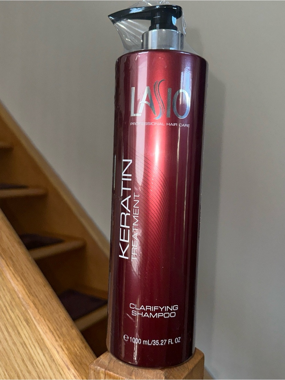 Lasio NEW SEALED Keratin Treatment Pro Size Clarifying Shampoo 35 .27 oz .